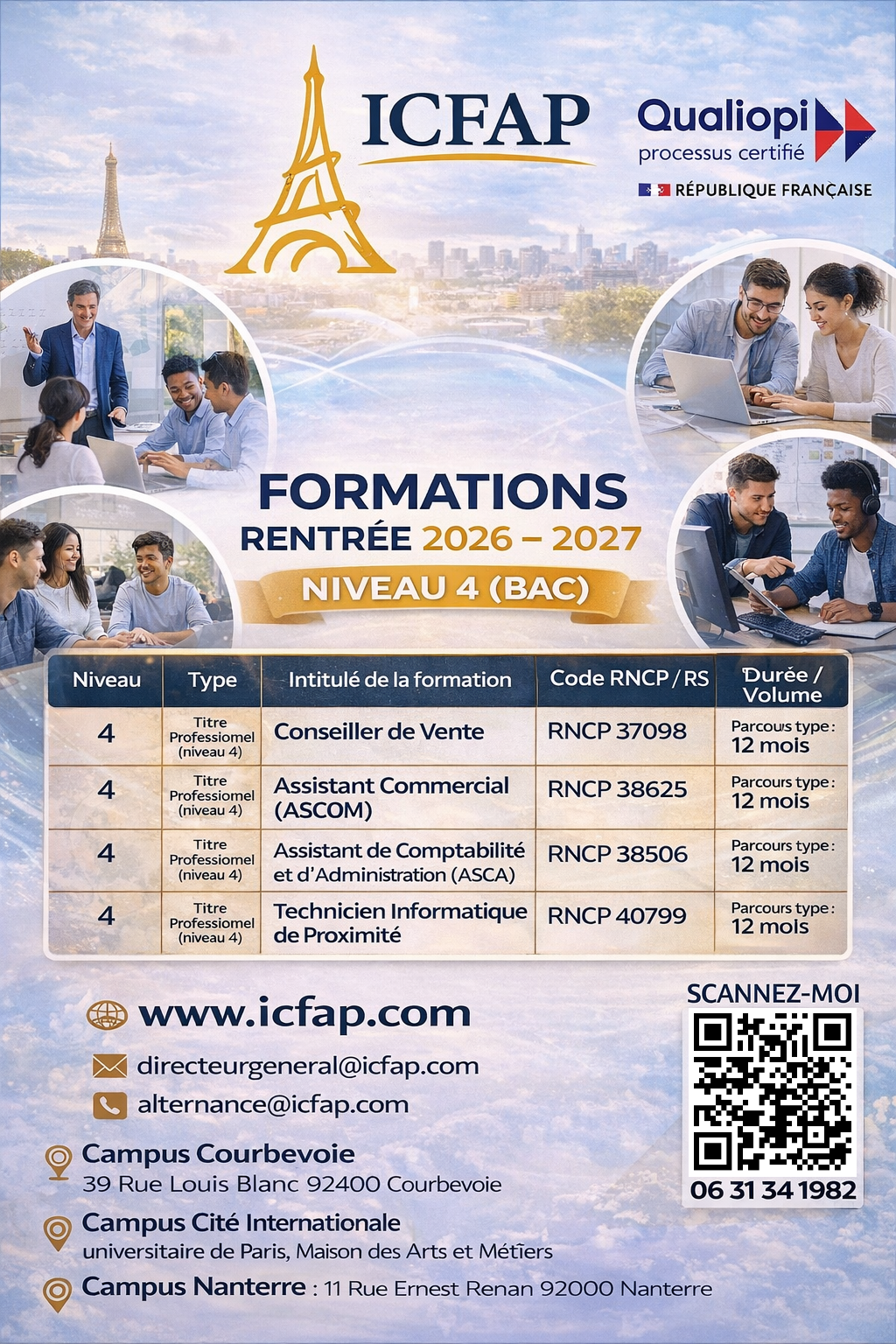 AFFICHE 2026-2027 NIVEAU 4